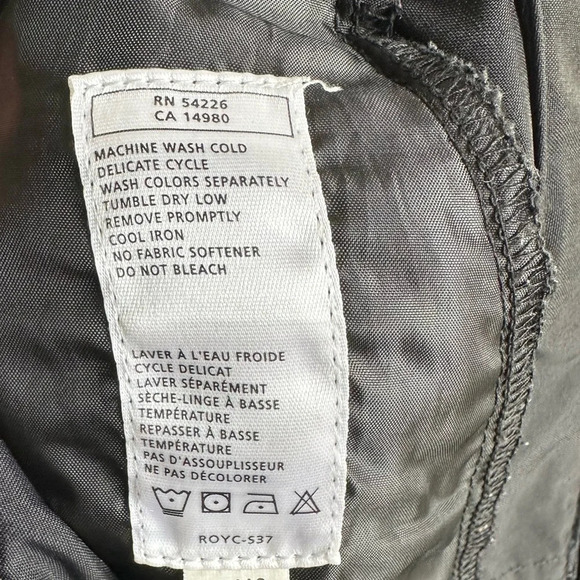 Royal Robbins Nylon Outdoor Pants Hiking Black Size 6 Short Length Adjustable - Picture 7 of 7